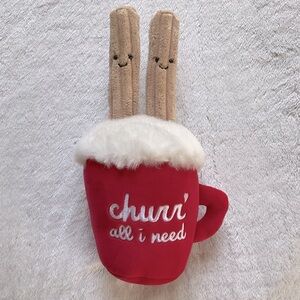 Adorable “Churr' All I Need” - AURORA Just Sayin’ Churros Stuffie 10"